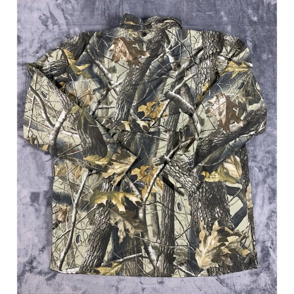 VTG Winchester Realtree Hardwood Camo Button Up Shirt Mens M Outdoor Hunting - Picture 2 of 8